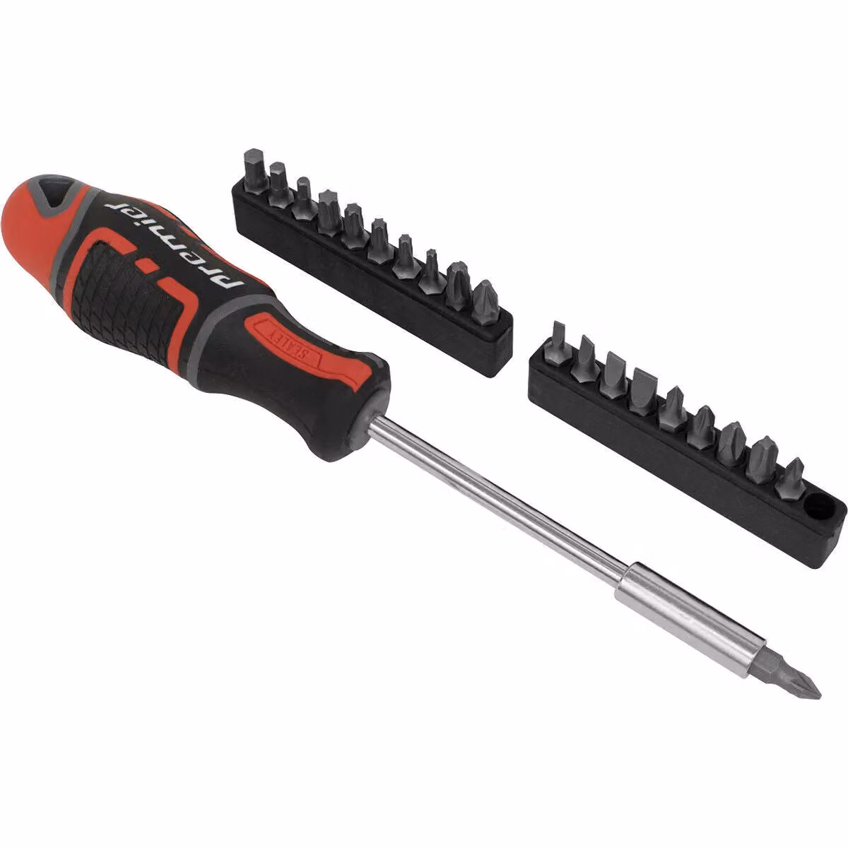 Loops 21 Piece Universal Screwdriver and Bit Set in Multicolour with Magnetic Hex Socket Head and Chrome Vanadium Steel – 2