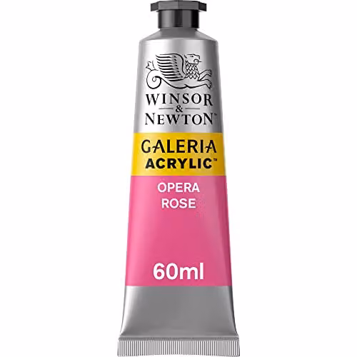 Winsor & Newton Galeria Acrylic Paint, Opera Rose, 60 ml – 2