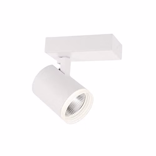 Italux Helvia Modern Single LED Surface Spotlight, 4000K, White – 1