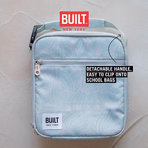Built NY Insulated and Leakproof Small Lunch Bag with Compartments, 3.6 l, Blue or Brown – 2