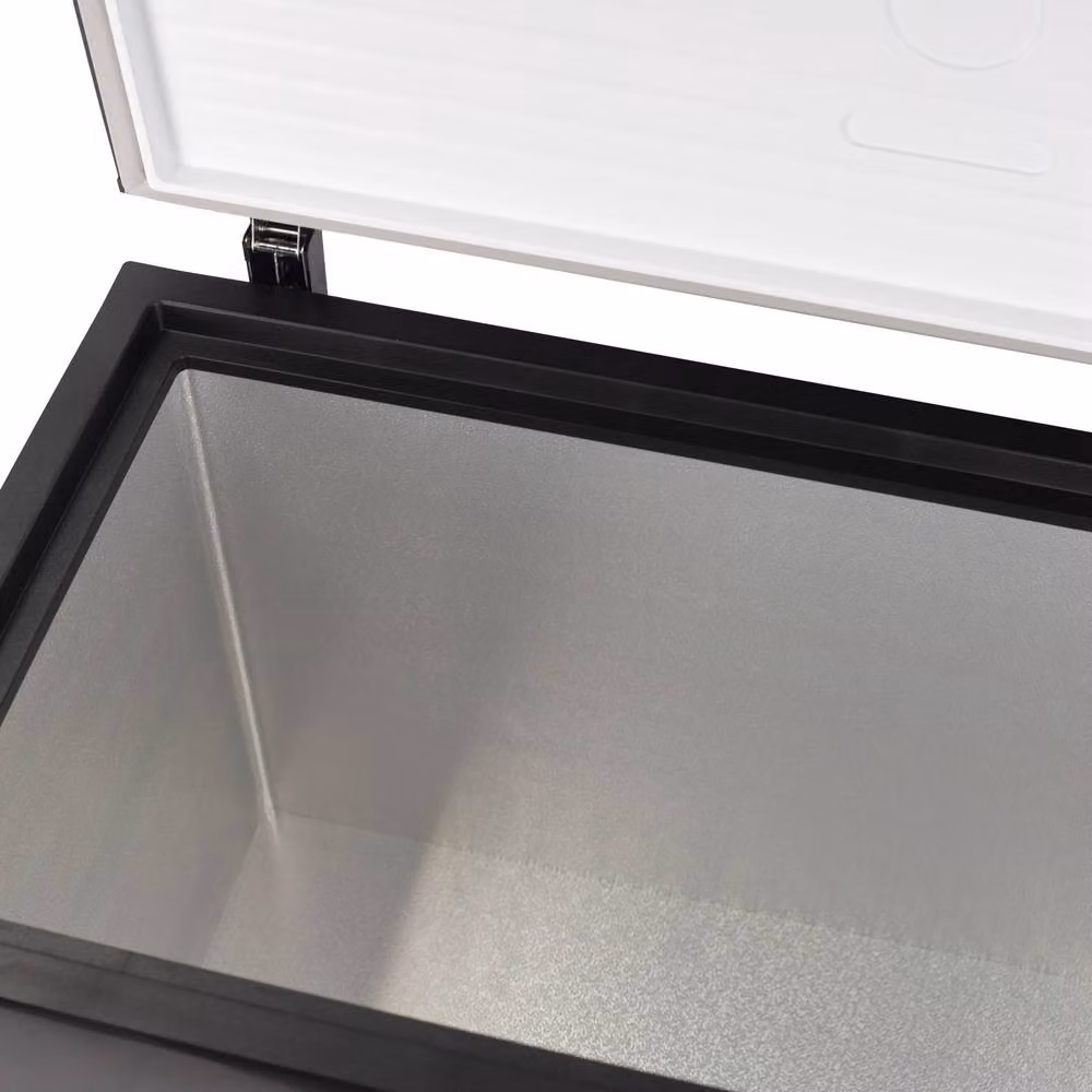 Willow 380L Freestanding Chest Freezer, Black – 6