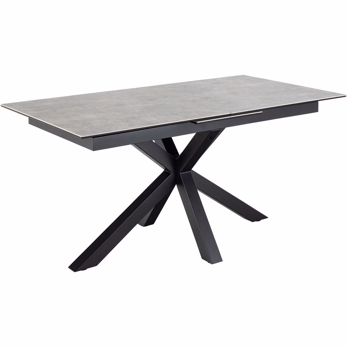 Furniture To Go Heaven Extendable Rectangular Dining Table with Matt Grey Ceramic Top, 168 cm – 2