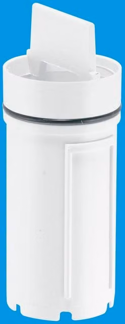 McAlpine 1-1/2 inch Plastic Shower Trap Dip Tube Pipe in White