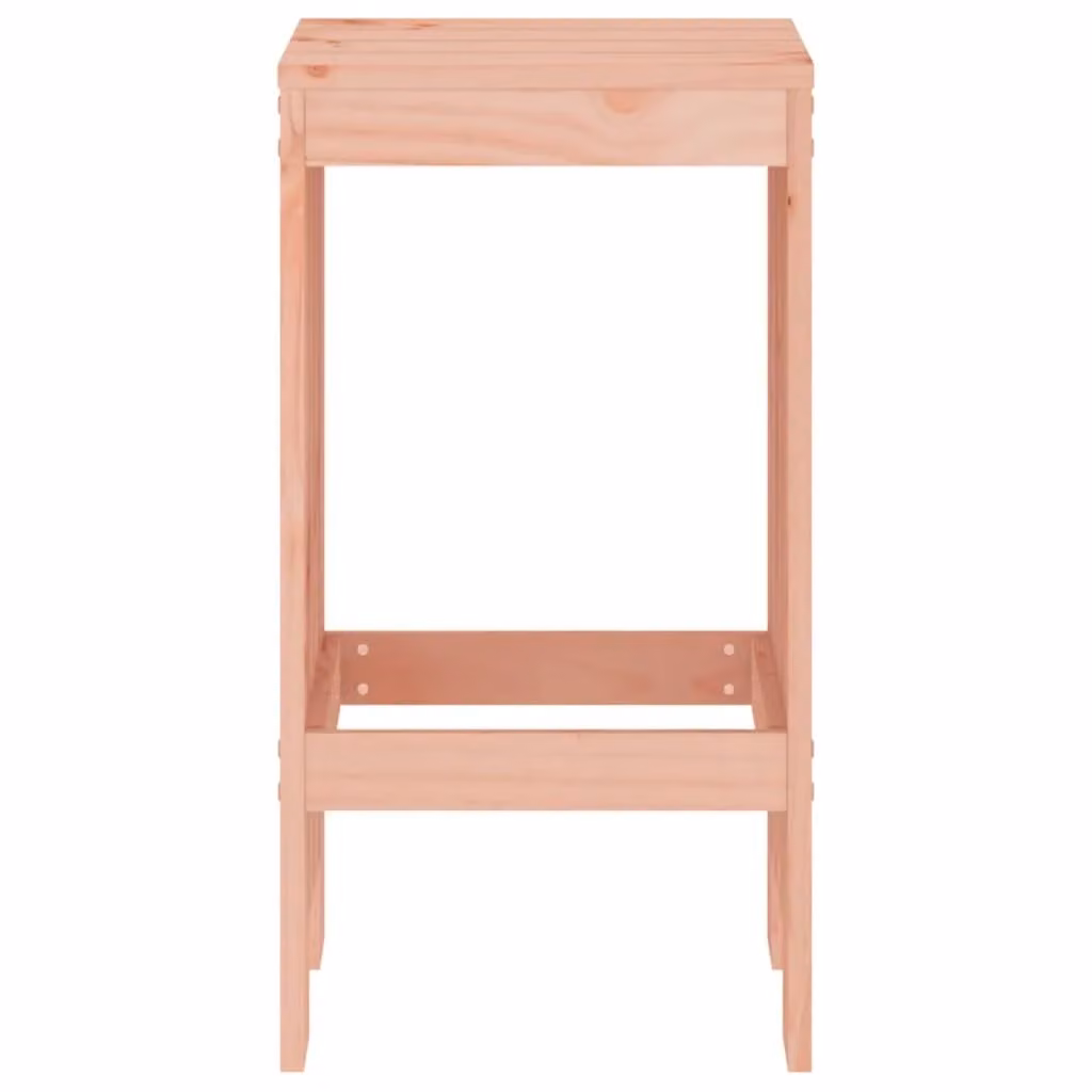 Berkfield Home Set of 2 Rustic Brown Solid Wood Bar Stools, W/D/H: 40 x 36 x 75 cm – 2