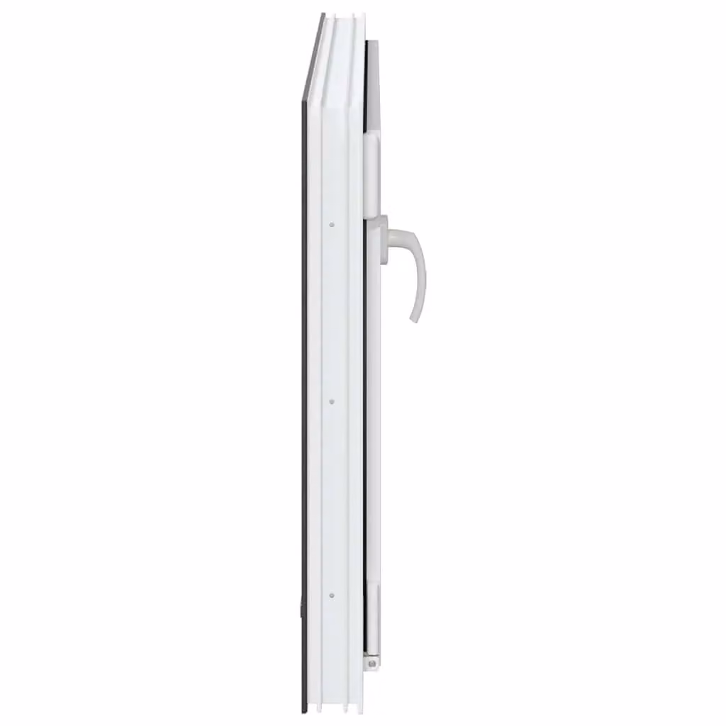 Berkfield Home RISOR Basement Tilt and Turn Window, Anthracite, W: 90 cm, H: 60 cm, DIN Left