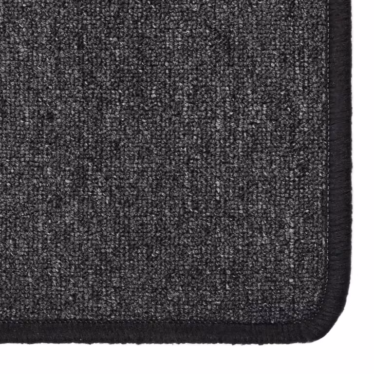 Berkfield Home Anthracite and Black Carpet Runner, W: 50 cm, L: 300 cm