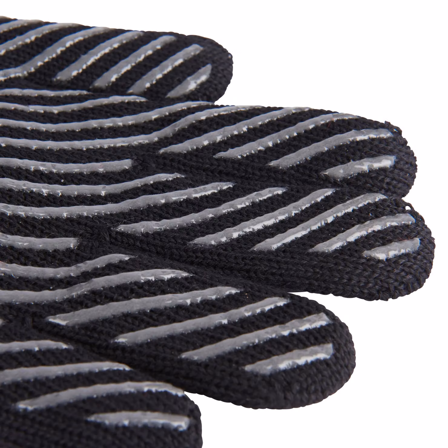 MasterClass Professional Non-Slip Silicone Oven Gloves in Black and Multicolour – 7