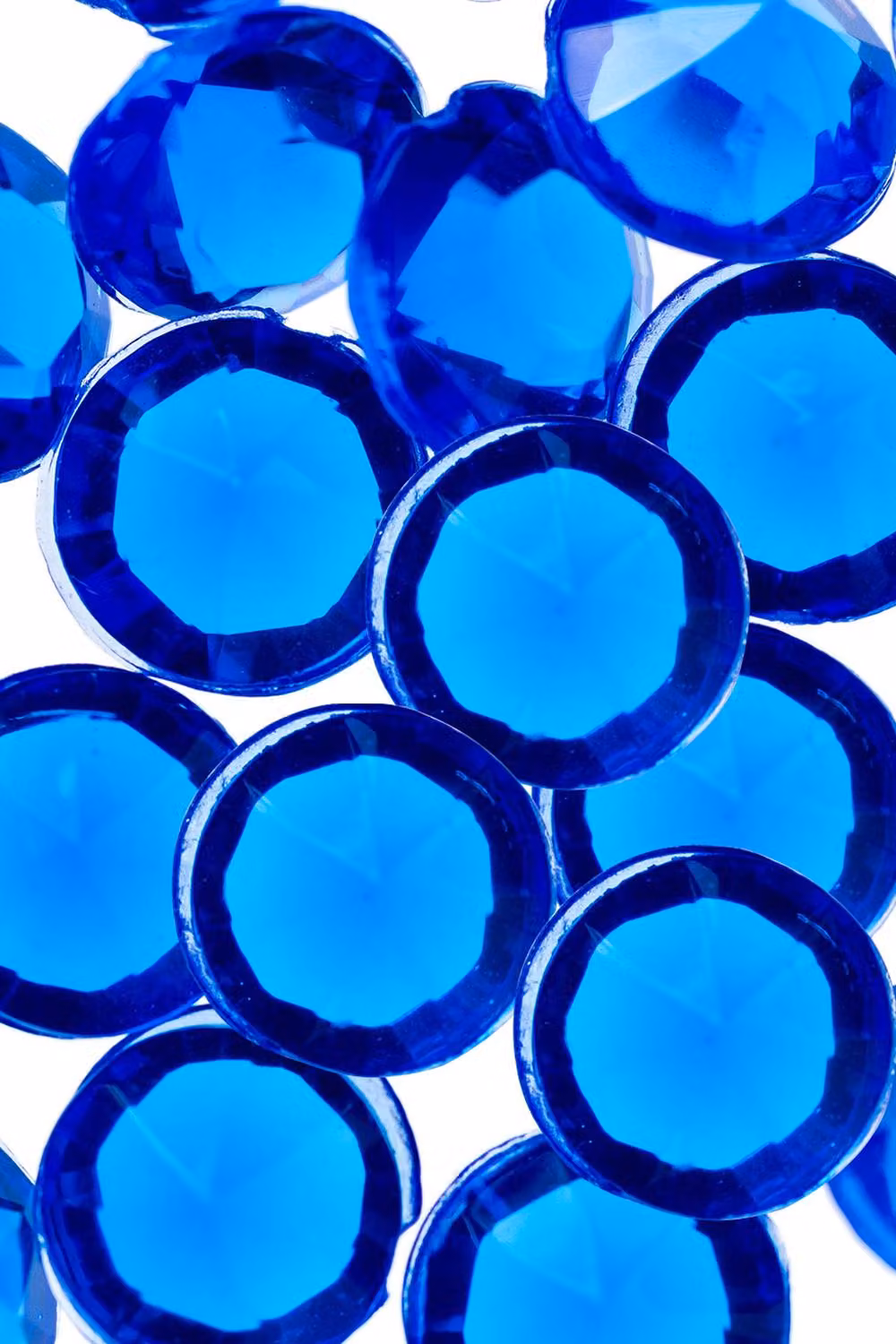 Neel Blue Acrylic Rhinestone Table Confetti, 6000pcs Round Blue Table Scatters – 4