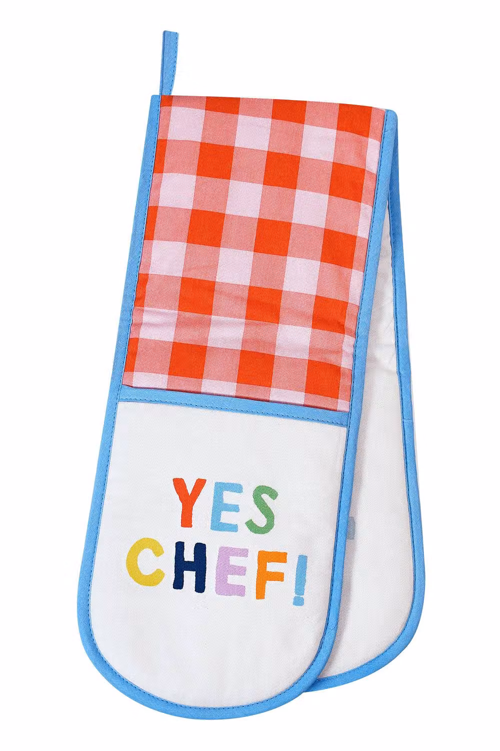 Ulster Weavers Yes Chef Foodie Inspired Print 100% Cotton Double Oven Glove in Multicolour – 2