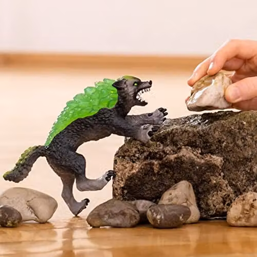 Schleich Eldrador Granite Wolf Grey Toy Figurine – 2