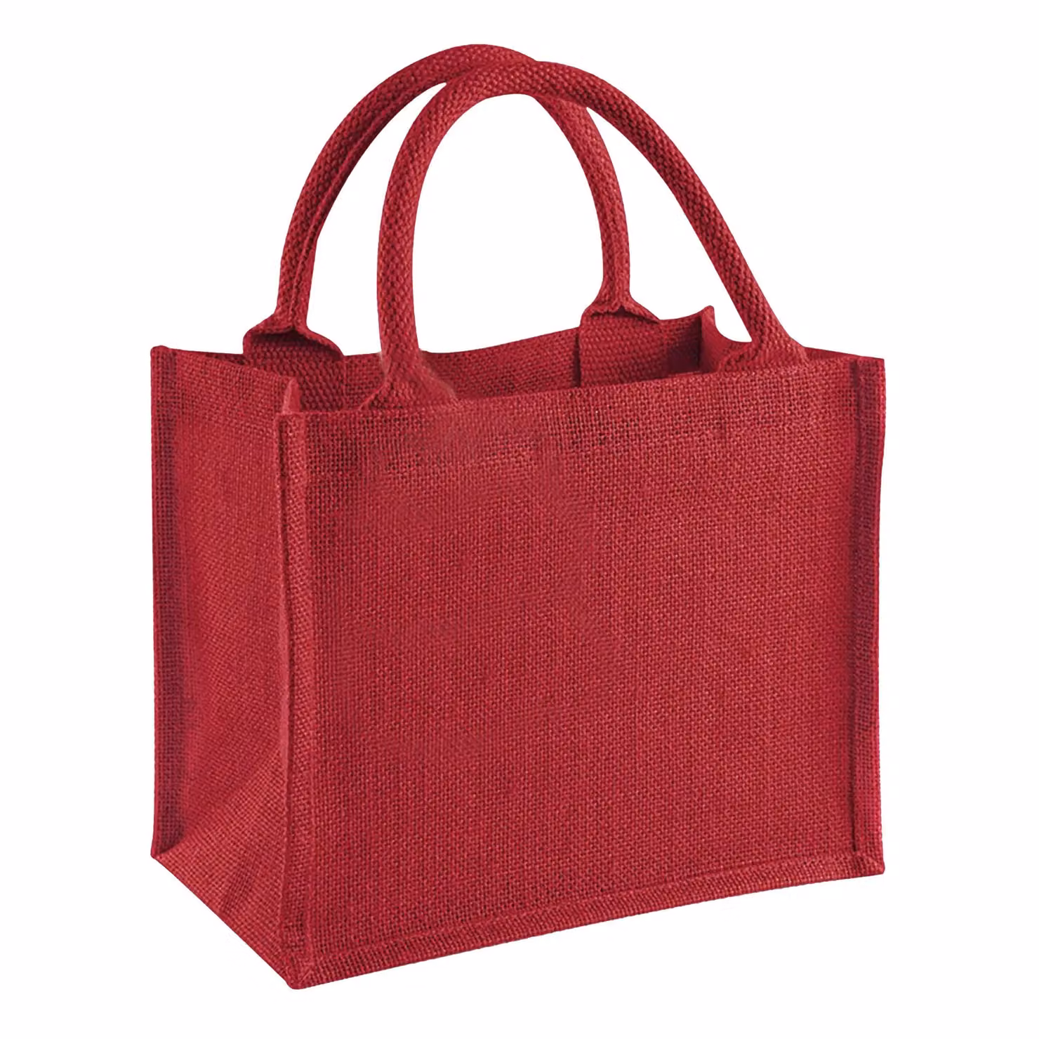 Westford Mill Red Jute Mini Gift Bag with Handles – 2