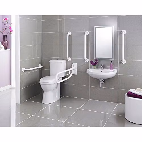 Premier DOCMP001 Comfort Height Ceramic Toilet, White – 2