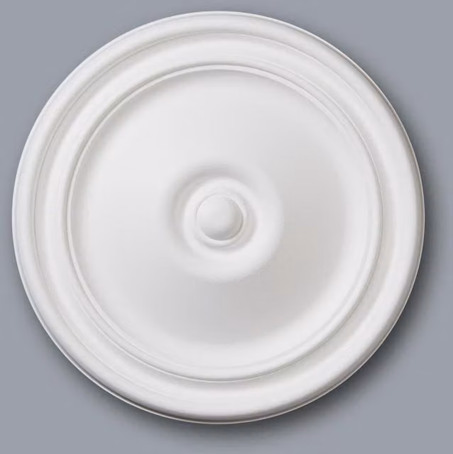 NMC Classic Round Decorative Ceiling Rose in White