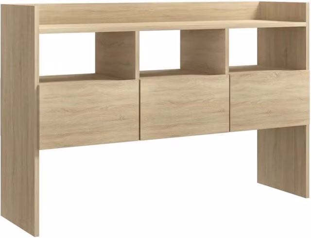 Berkfield Home Sonoma Oak Sideboard in Brown, W/D/H: 105 x 30 x 70 cm – 1