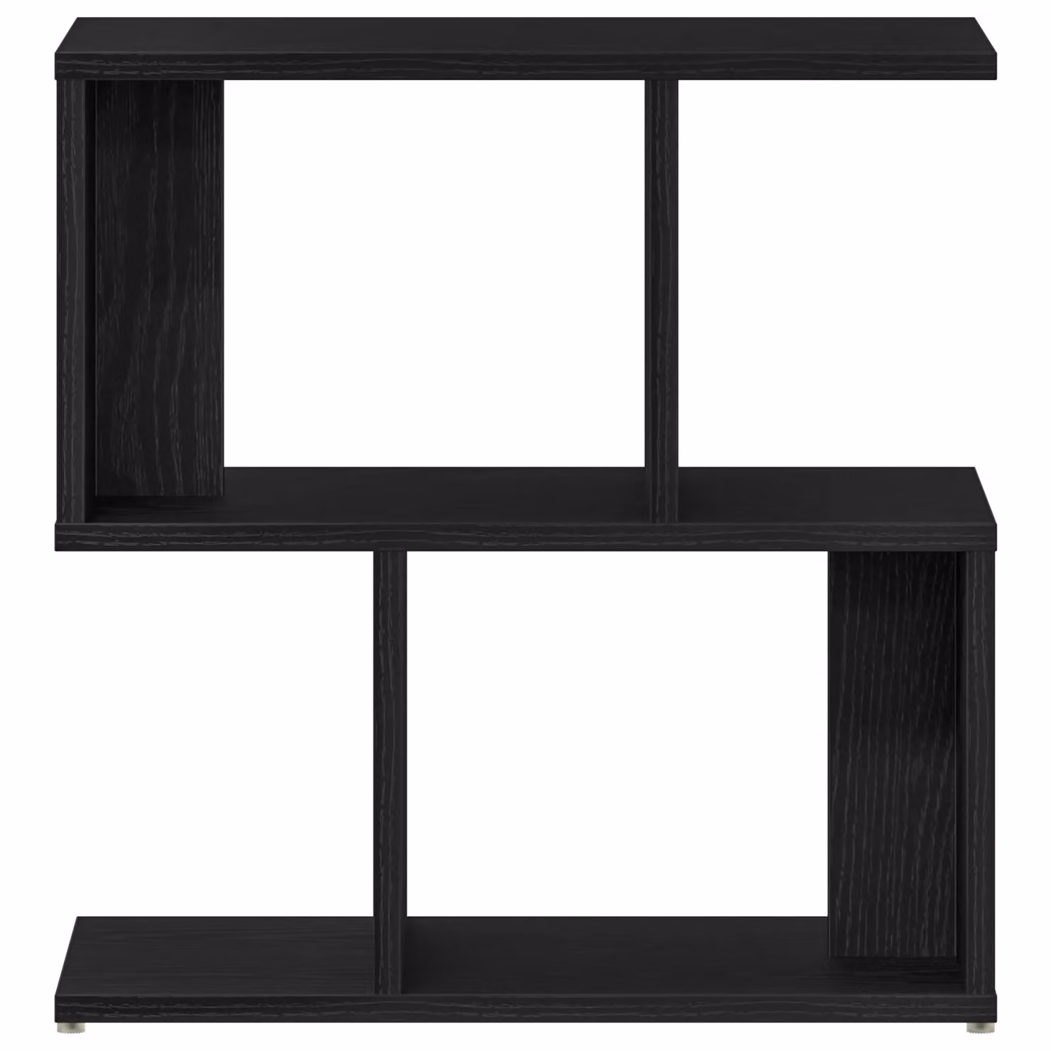 Berkfield Home Set of 2 Modern Black Oak Bedside Cabinets, W/D/H: 50 x 30 x 51.5 cm – 6