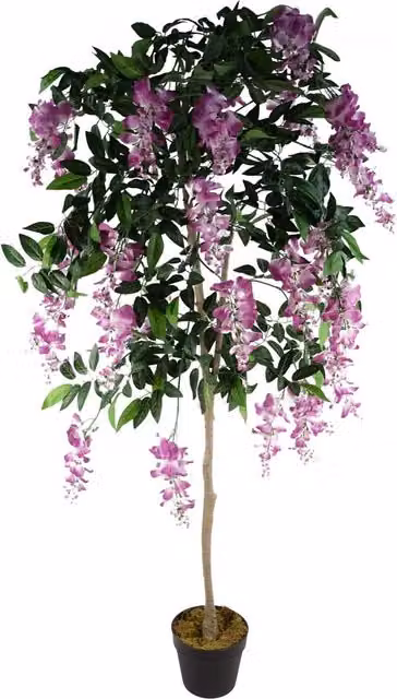 Dyzi 150cm Pink Artificial Tabletop Tree with Wired Stems