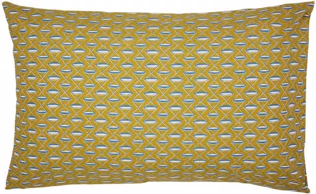 Land & Shore Raven Stripe Reversible Cotton Standard Pillowcase Pair, Multicolour