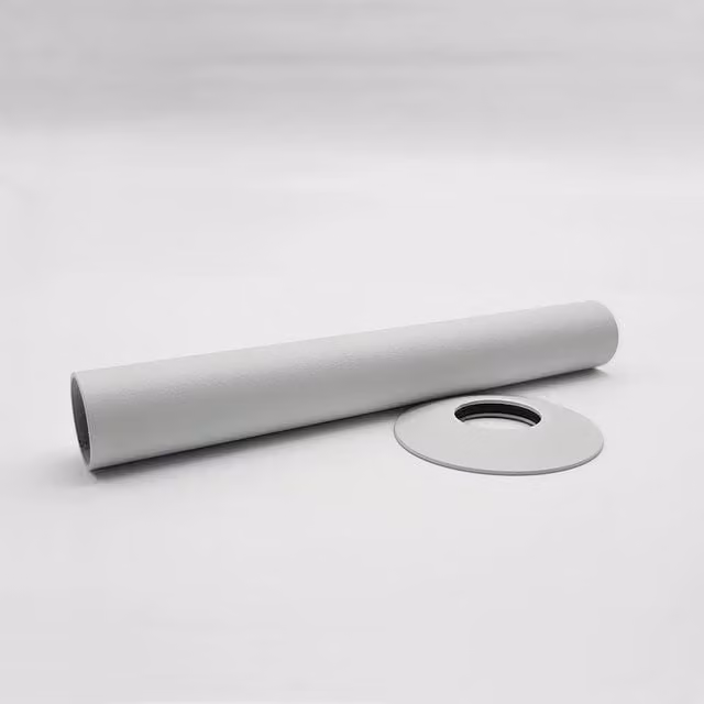 Lux Heat White Radiator Pipe Sleeving Kit, 18mm x 130mm