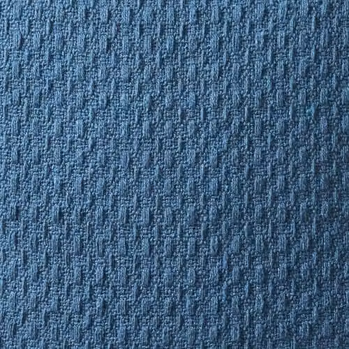 Drift Home Hayden Blue Square Cotton Basket Weave Cushion, W/D/H: 43 x 43 x 43 cm – 4