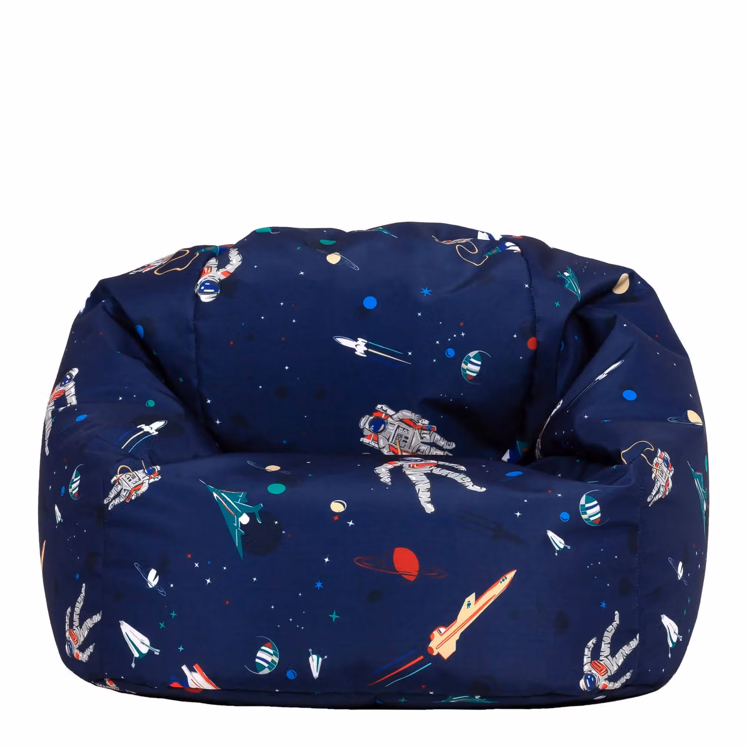 ICON Lost In Space Kids Bean Bag Chair in Navy Blue Fabric – 3