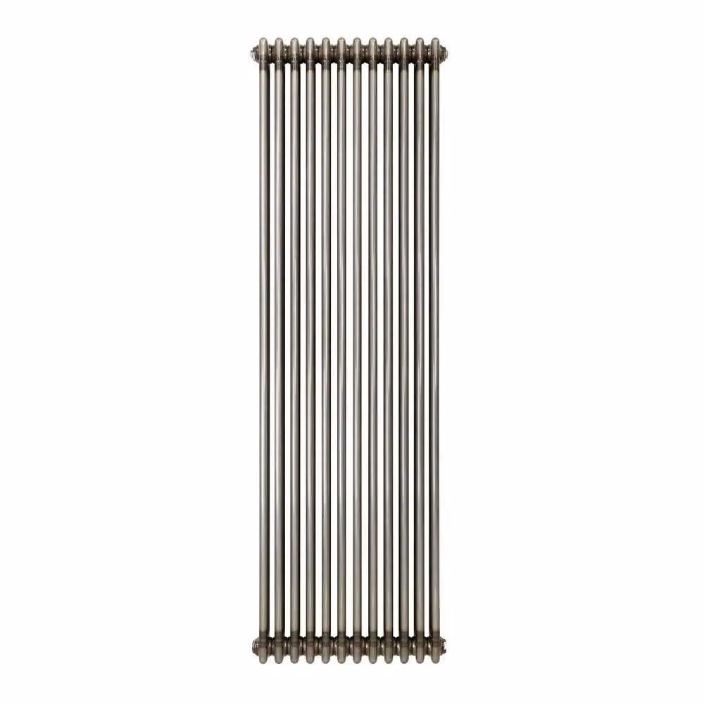 Monstershop Traditional 3 Column Radiator in Silver Raw Metal, W/H: 56.0 x 180.0 cm – 2