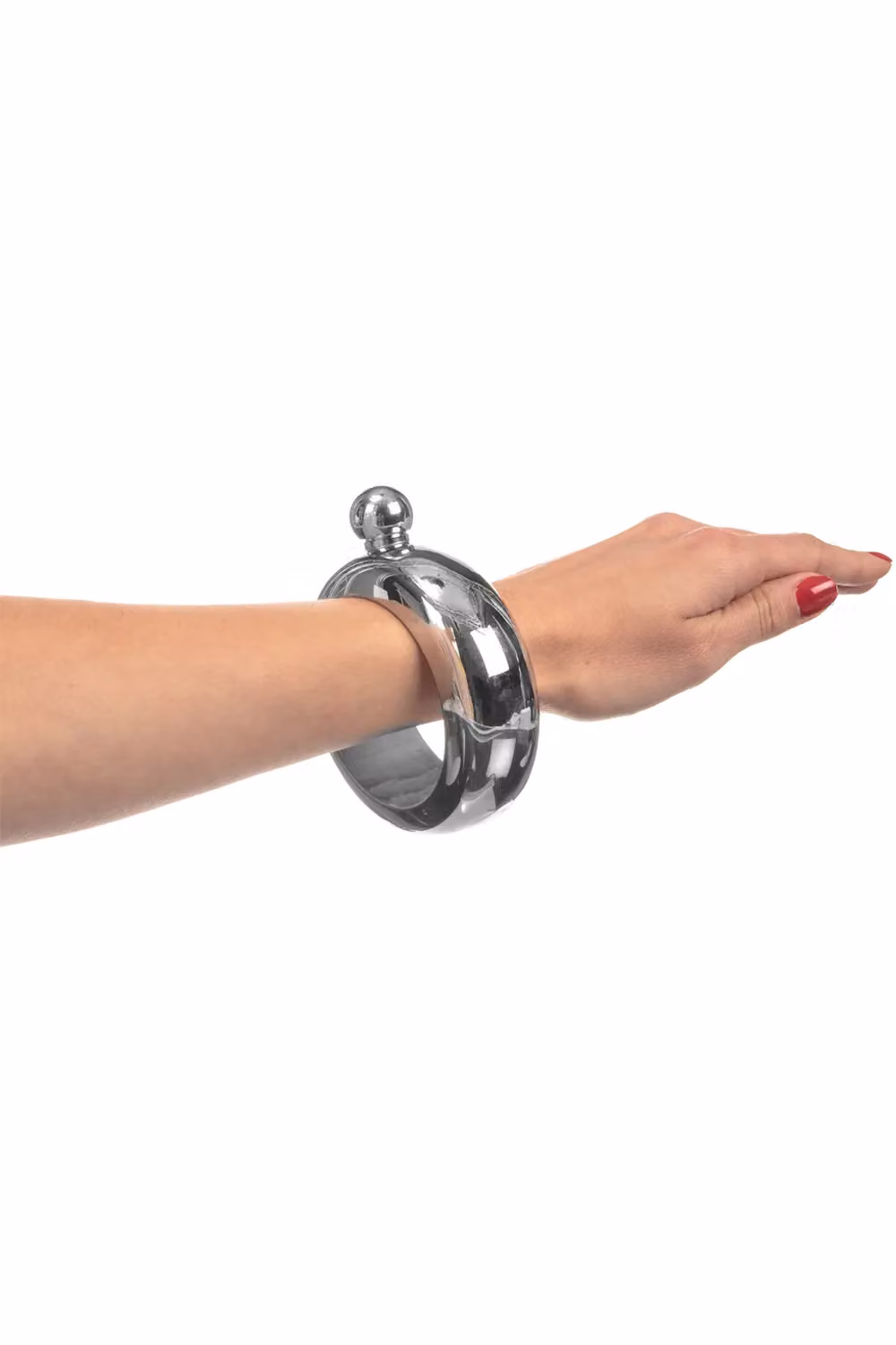 Original Products Mixology Bangle Hip Flask in Stainless Steel, Silver – 3