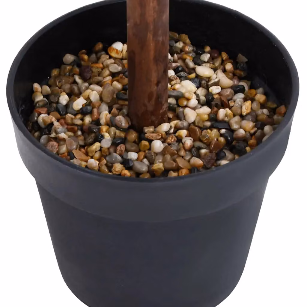 Berkfield Home Artificial Ball Shaped Green Boxwood Plant in Pot, Height: 50 cm – 4