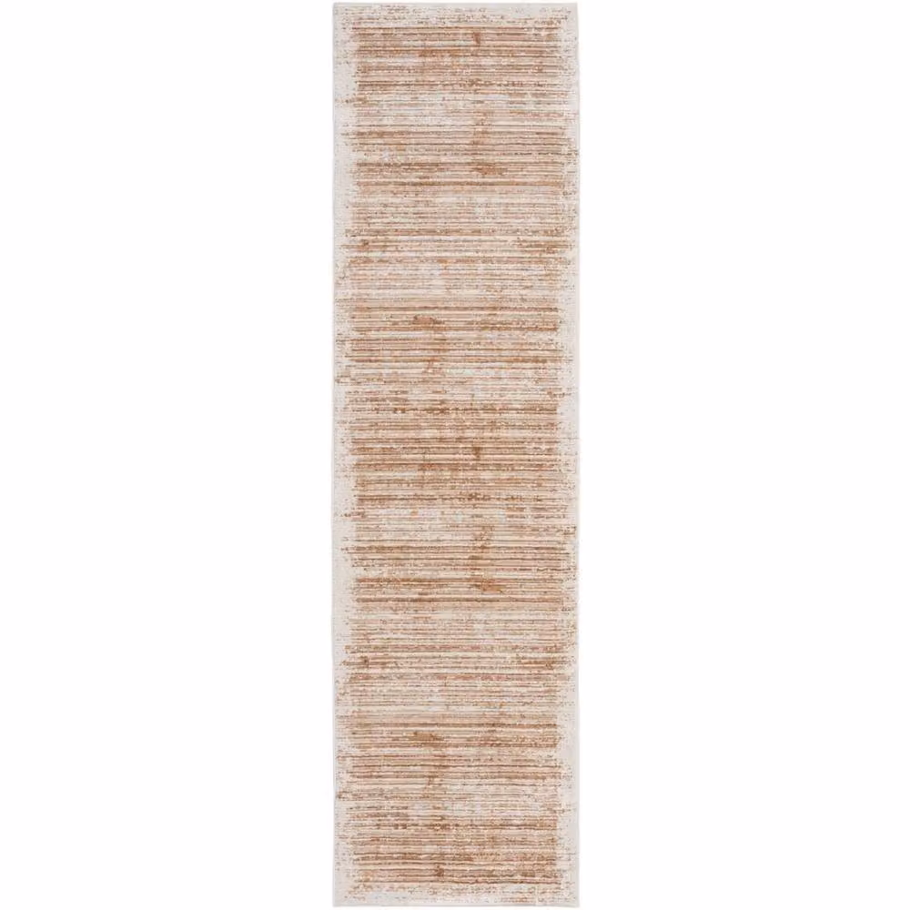 The Rug Shop UK Gold and Beige Modern Abstract Polyester Area Rug, W/D/H: 160 x 220 cm – 3