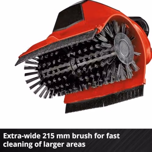Einhell 18V PXC Cordless Surface Brush in Red and Black – 4