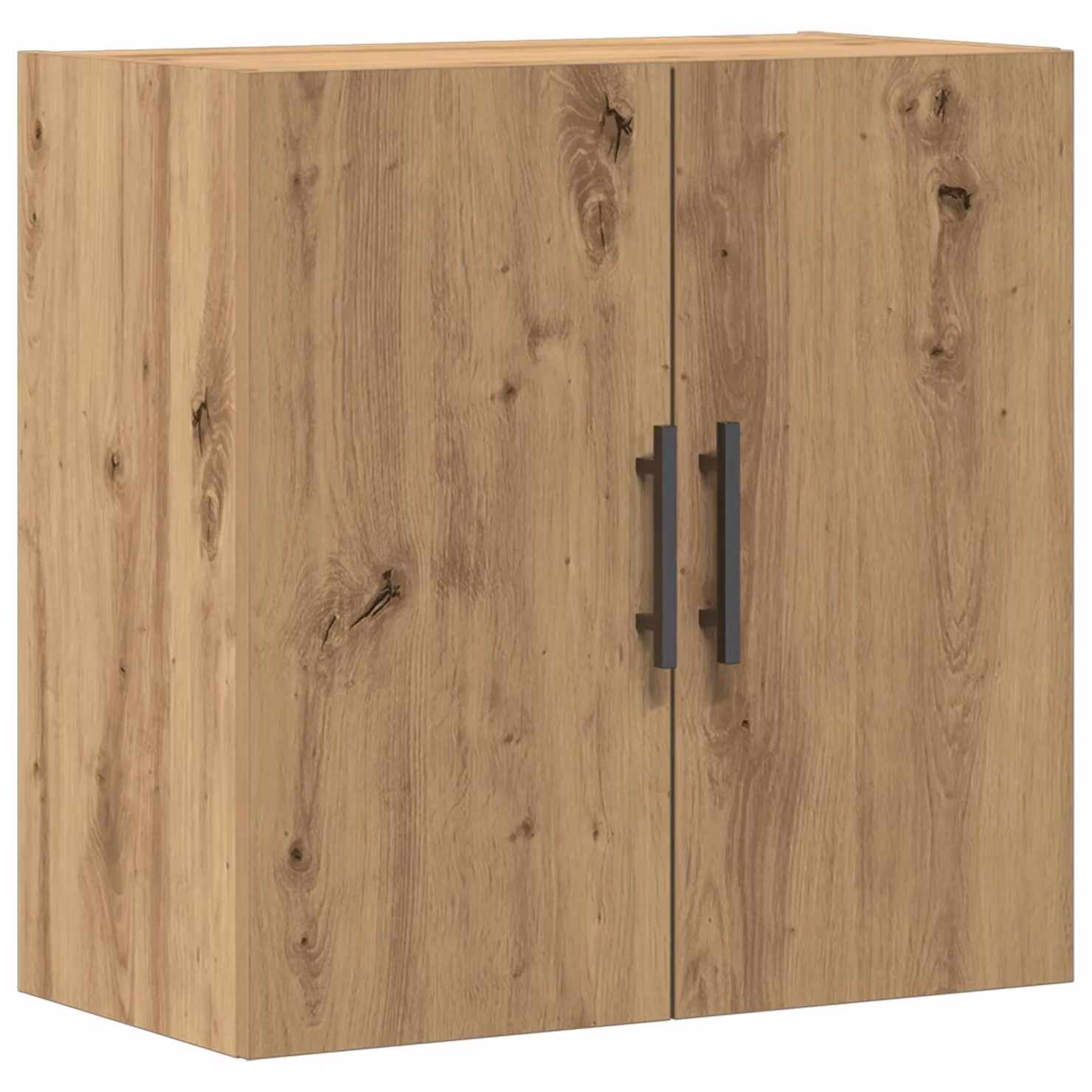 Berkfield Home Artisan Oak Wall-Mounted Cabinet in Brown, W: 60 cm, D: 31.5 cm, H: 2 cm – 2