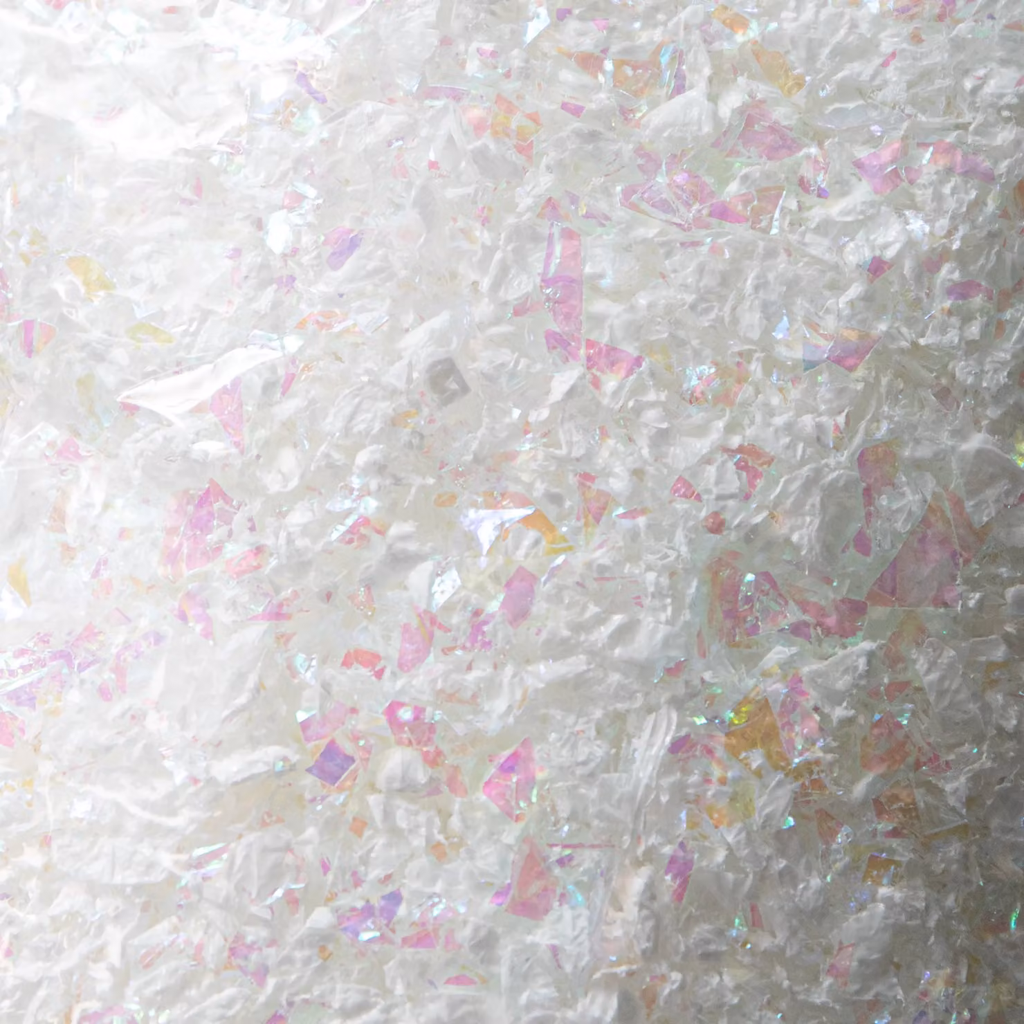 Samuel Alexander Frosted Iridescent Fake Christmas Snow Decoration, White, 150g – 6