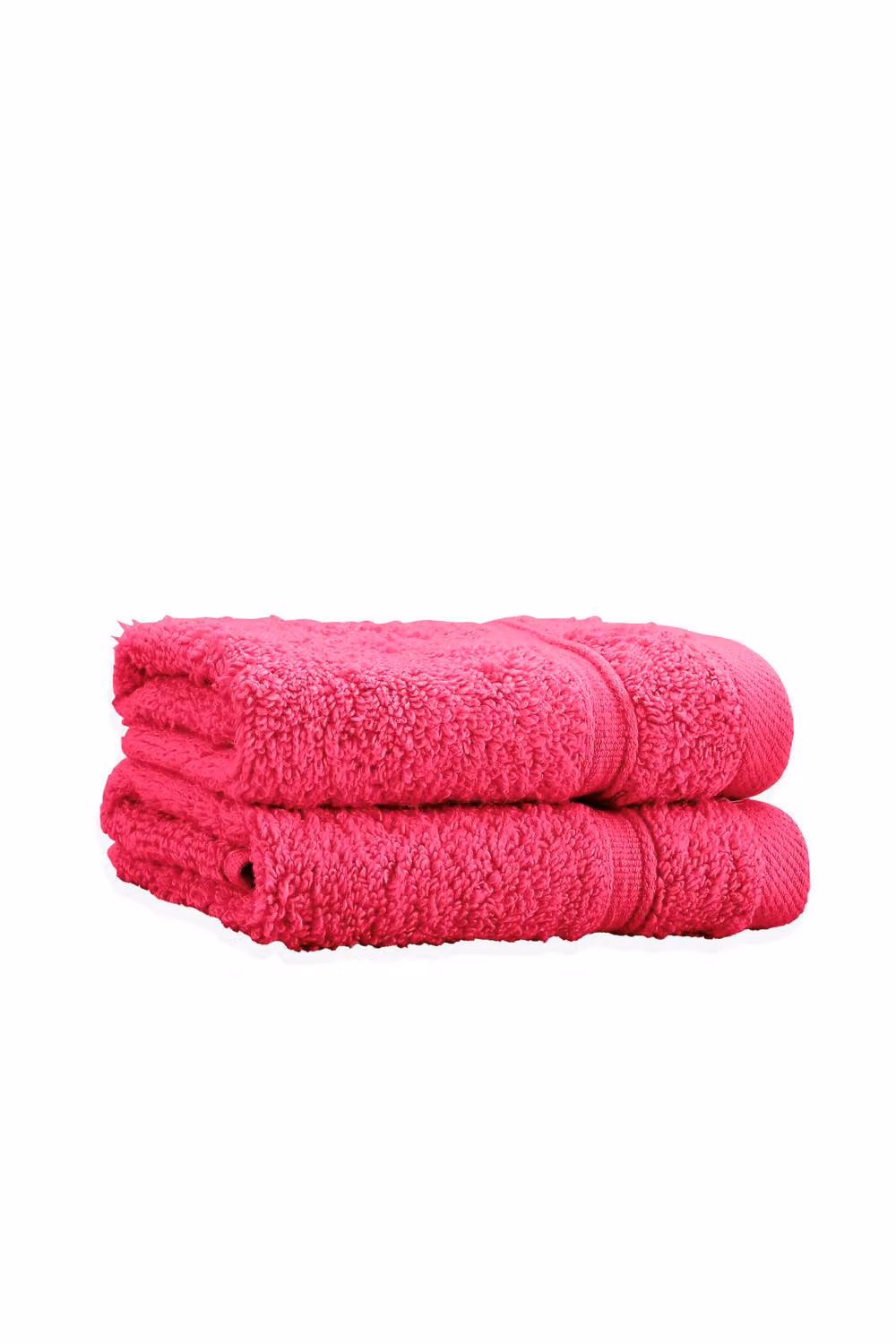 Catherine Lansfield Cotton Zero Twist Face Cloth Pair, Pink, 30 x 30 cm – 2