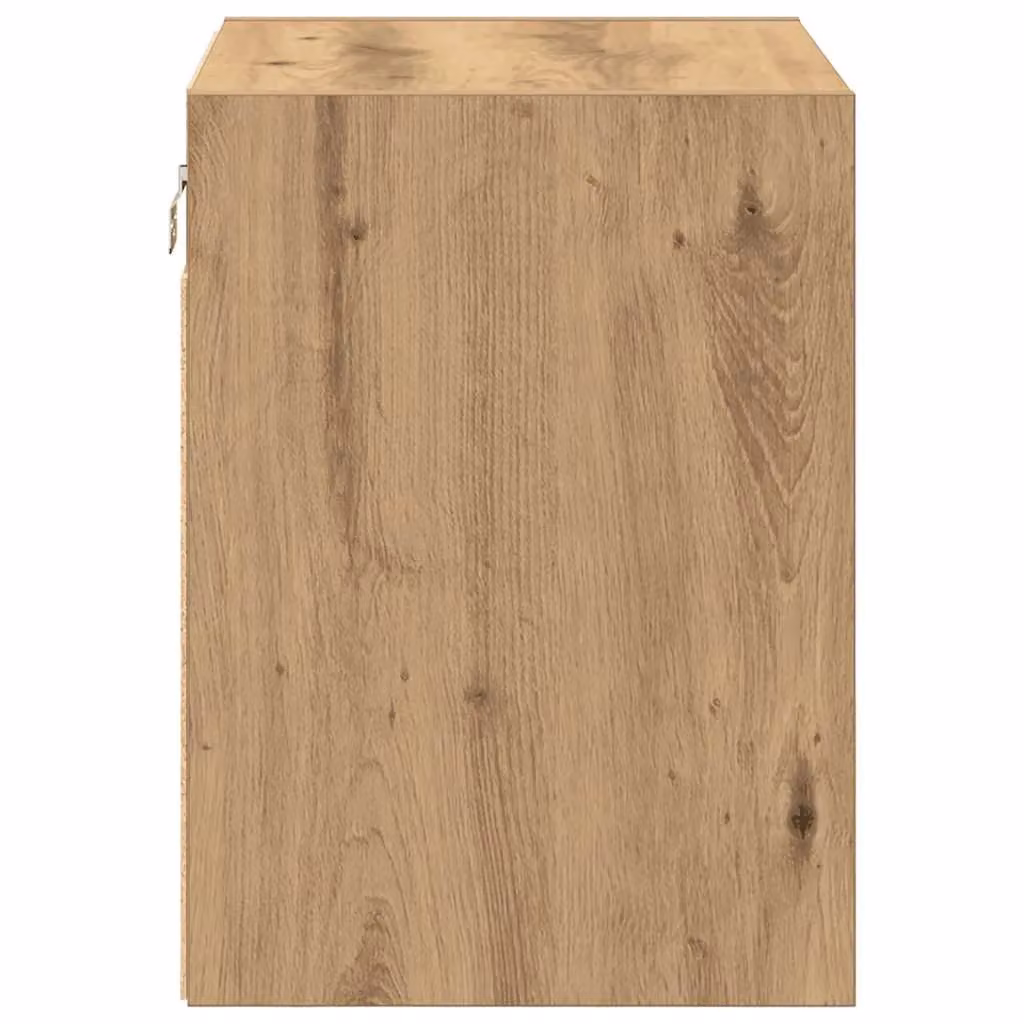 Berkfield Home Garage Wall Cabinets, 2 Piece Artisan Oak Engineered Wood in Brown – 4