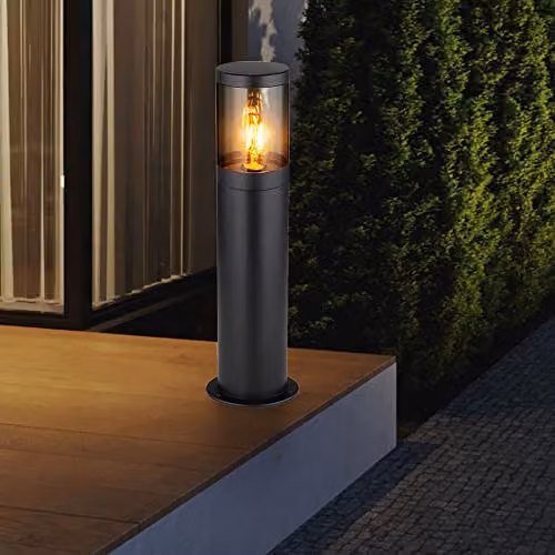Netlighting Xeloo Outdoor Bollard Lamp in Black, IP44, Height: 50 cm – 2