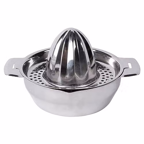 Argon Tableware Stainless Steel Manual Citrus Press in Silver