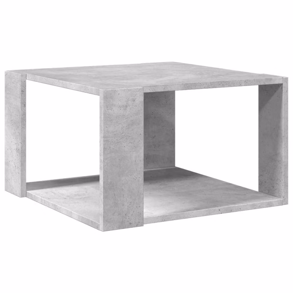 Berkfield Home Decorative Coffee Table in Concrete Grey, W/D/H: 51.5 x 51.5 x 30 cm – 2