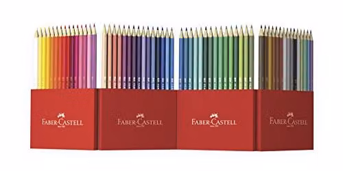 Faber-Castell Multicolour Pigment Colouring Pencils, Set of 60 – 1