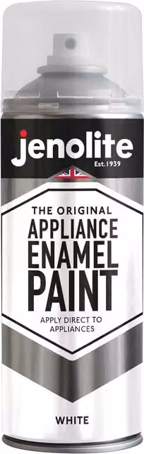 Jenolite High Gloss Appliance Enamel Paint in White