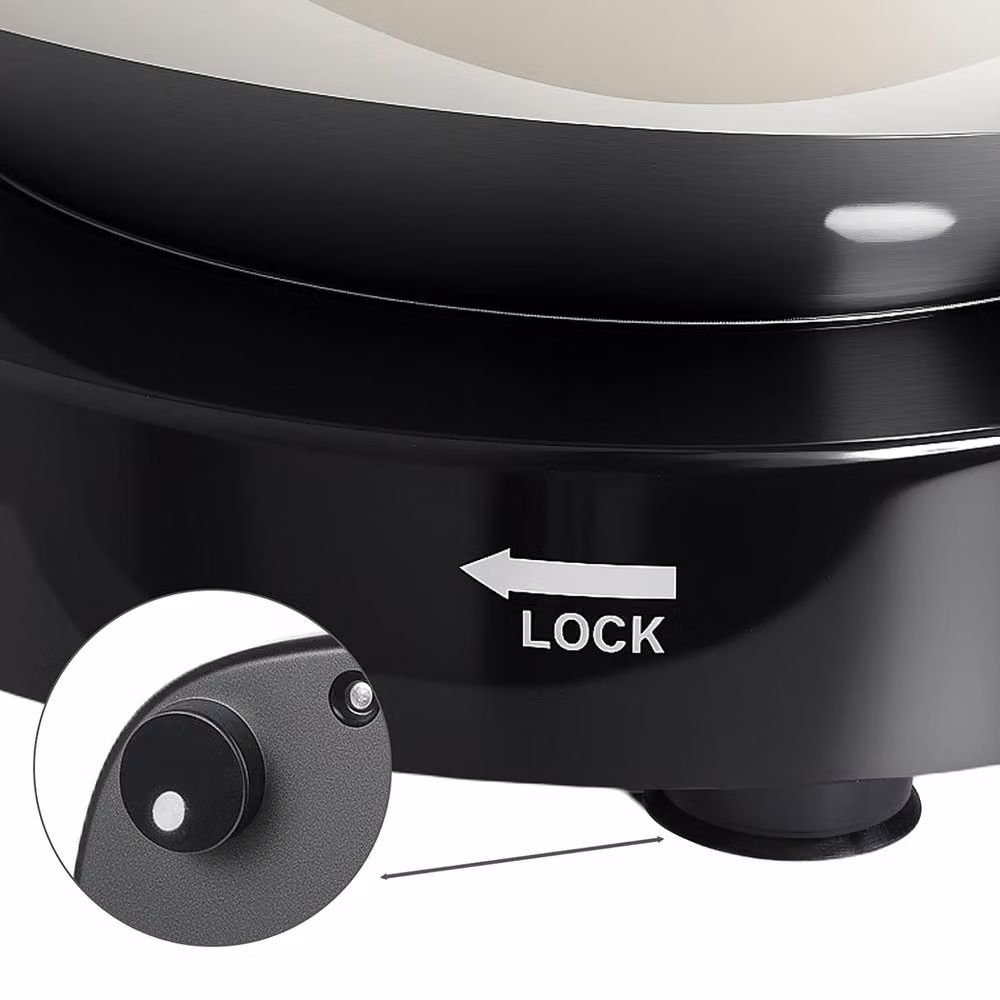Spector Stand Mixer with 6.2L Stainless Steel Bowl, 1400W Motor and 6 Speeds with Pulse Function in Black – 4