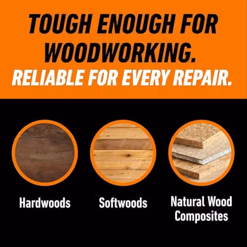 Gorilla Waterproof PVAC Wood Glue, Transparent, 236 ml – 5