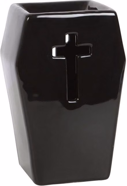 Something Different Coffin Oil Burner in Black – 1
