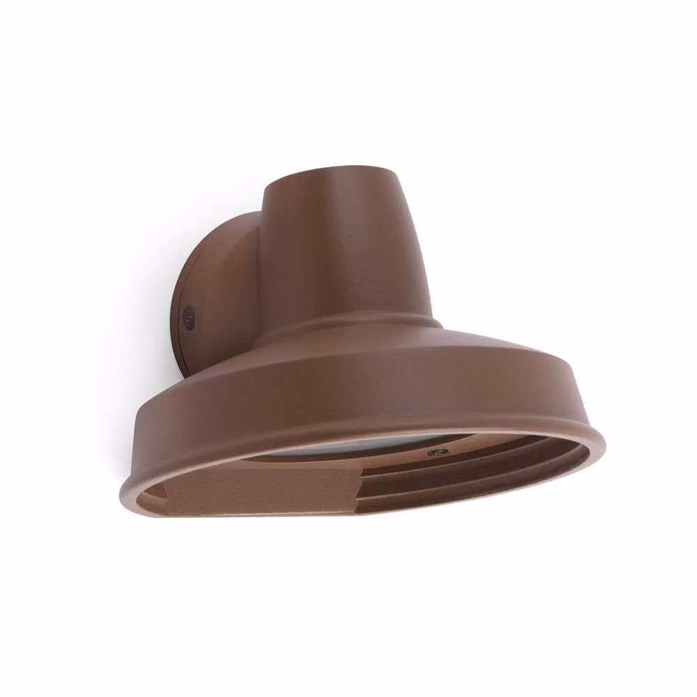 Netlighting Bronx Brown Outdoor Wall Light with GU10 Bulb Holder and IP44 Rating – 2