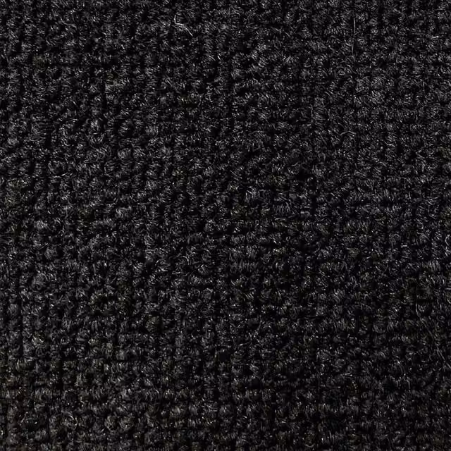 Vinyl Flooring UK Metropolis Contract Carpet Tiles in Black, 5.6mm Loop Pile, 5m2 per Box (20 Tiles)