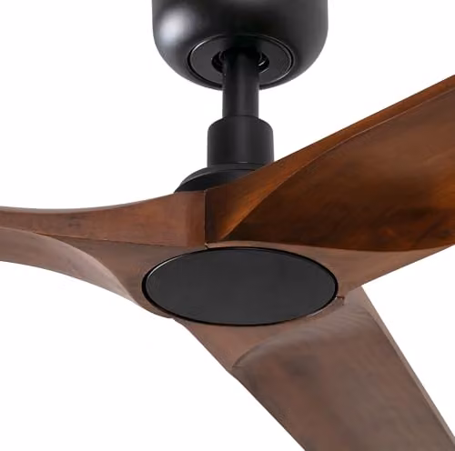 Faro Barcelona Heywood M Ceiling Fan in Black and Brown with DC Motor – 4