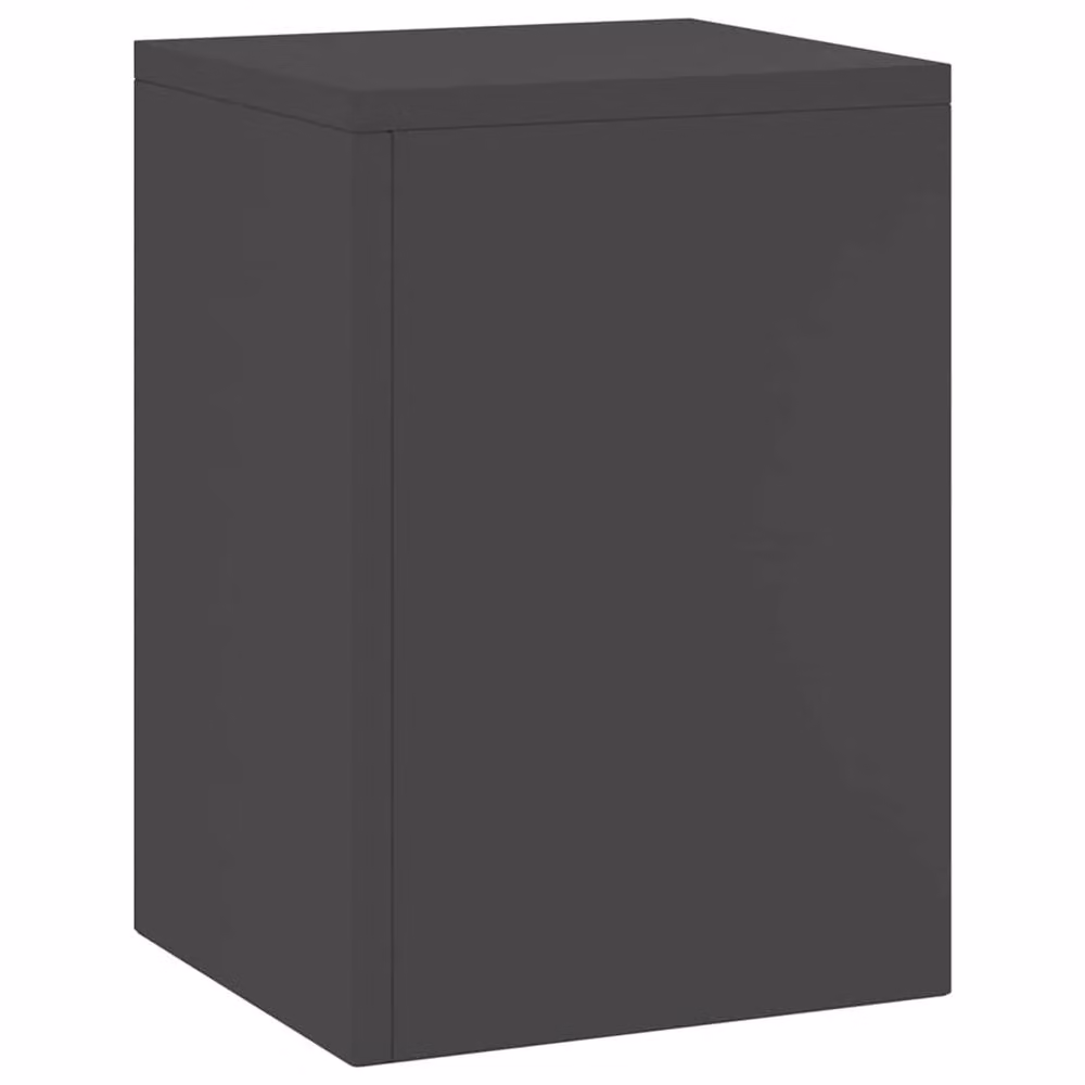 Berkfield Home Outdoor Plant Stand Pillar Set of 2, Black Steel, W/D/H: 24 x 24 x 35 cm – 4