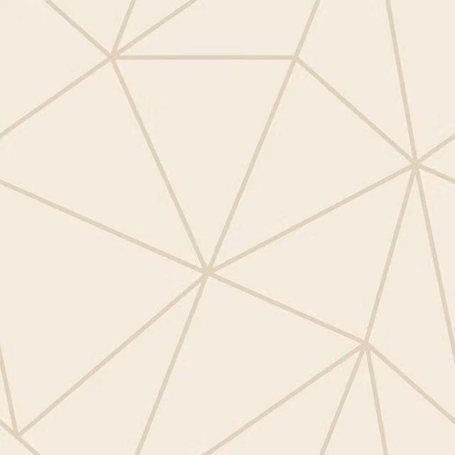I Love Wallpaper Geometric Modern Wallpaper in Beige and Yellow