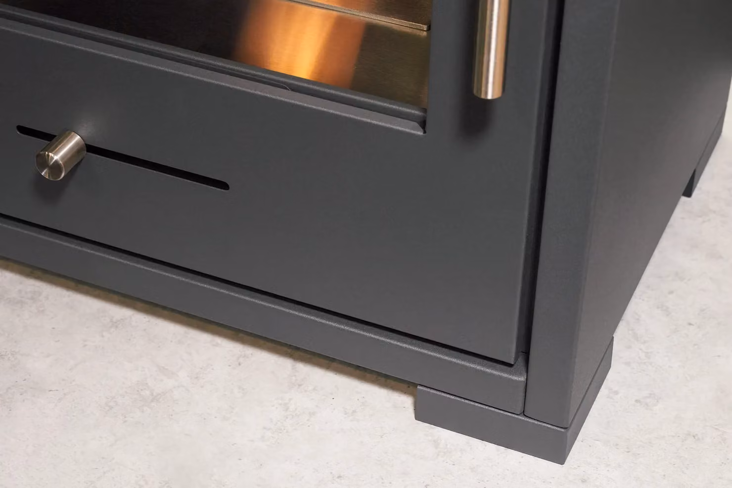 OKO S3 Bio Ethanol Stove in Charcoal Grey – 3