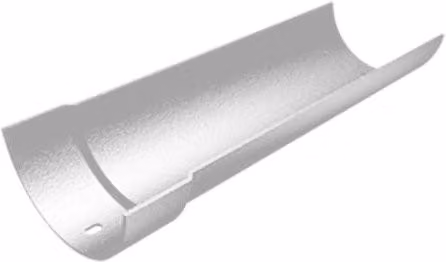 ARP Silver Cast Aluminium Half Round Gutter, Length: 1.8 m, Width: 100 mm