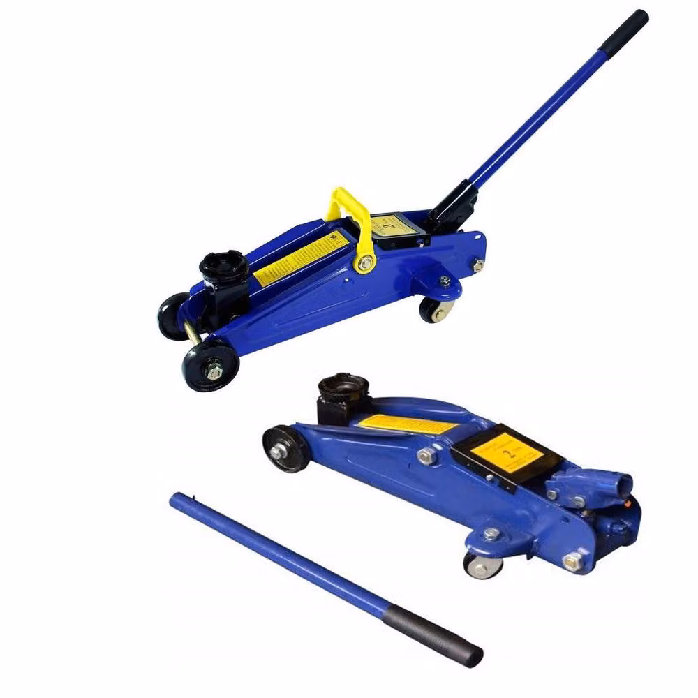 Nestlune 2 Tonne Heavy Duty Hydraulic Floor Trolley Jack in Blue, W: 1000 cm, D: 52 cm – 5