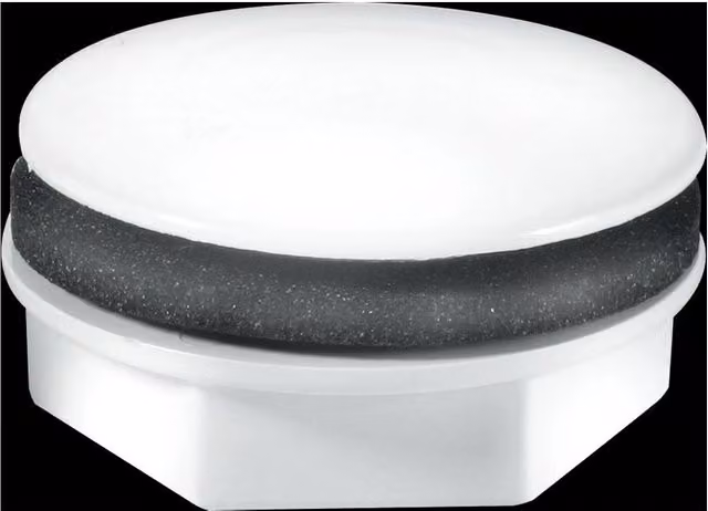 McAlpine White Plastic Tap Hole Stopper TAPSTOP-WH 17mm